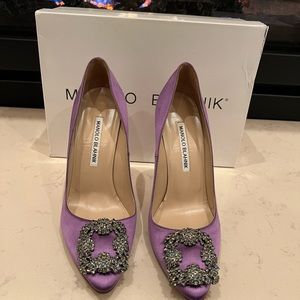 Lavender Manolo Blahnik Hangisi 37